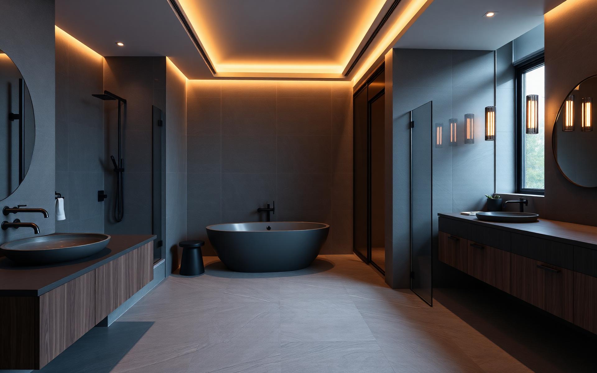 Luxe badkamer gerenoveerd door Taelman Construct